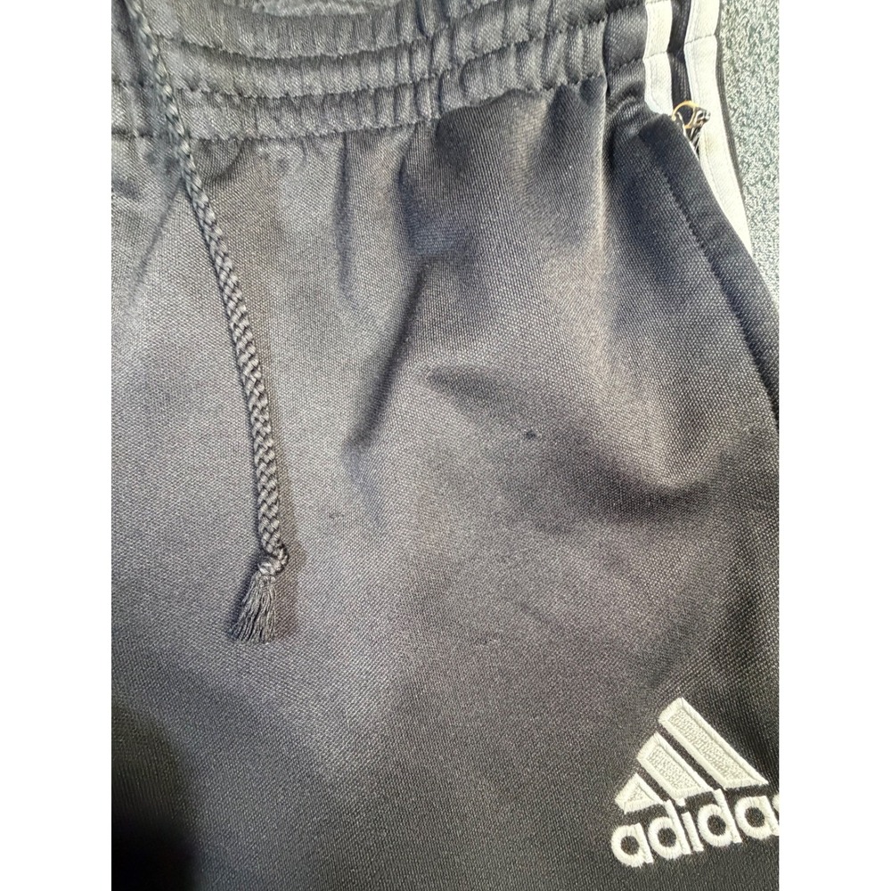Adidas Climacool Training‎ Pants Mens Medium Black White Stripe Soccer Joggers - Picture 4 of 11